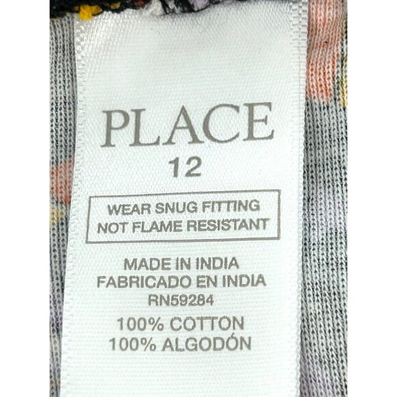 The Children’s Place Girls’ Unicorn Halloween 2-Pc Pajamas 12 Snug Fit Long - Picture 8 of 16